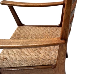 Two Modernist Art Deco Armchairs by Bas van Pelt for My Home, 1930s